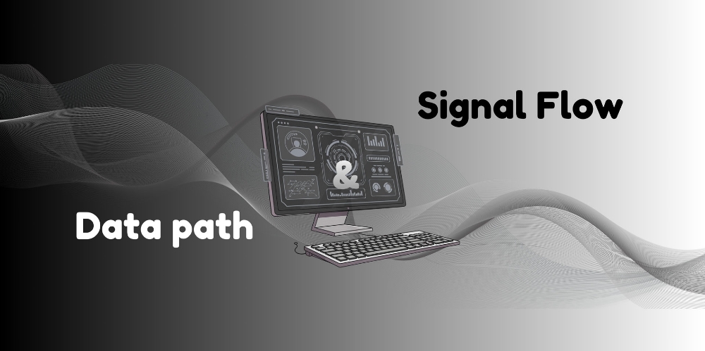 مسیر داده‌ها و نحوه تبادل سیگنال بین ماژول‌ها 