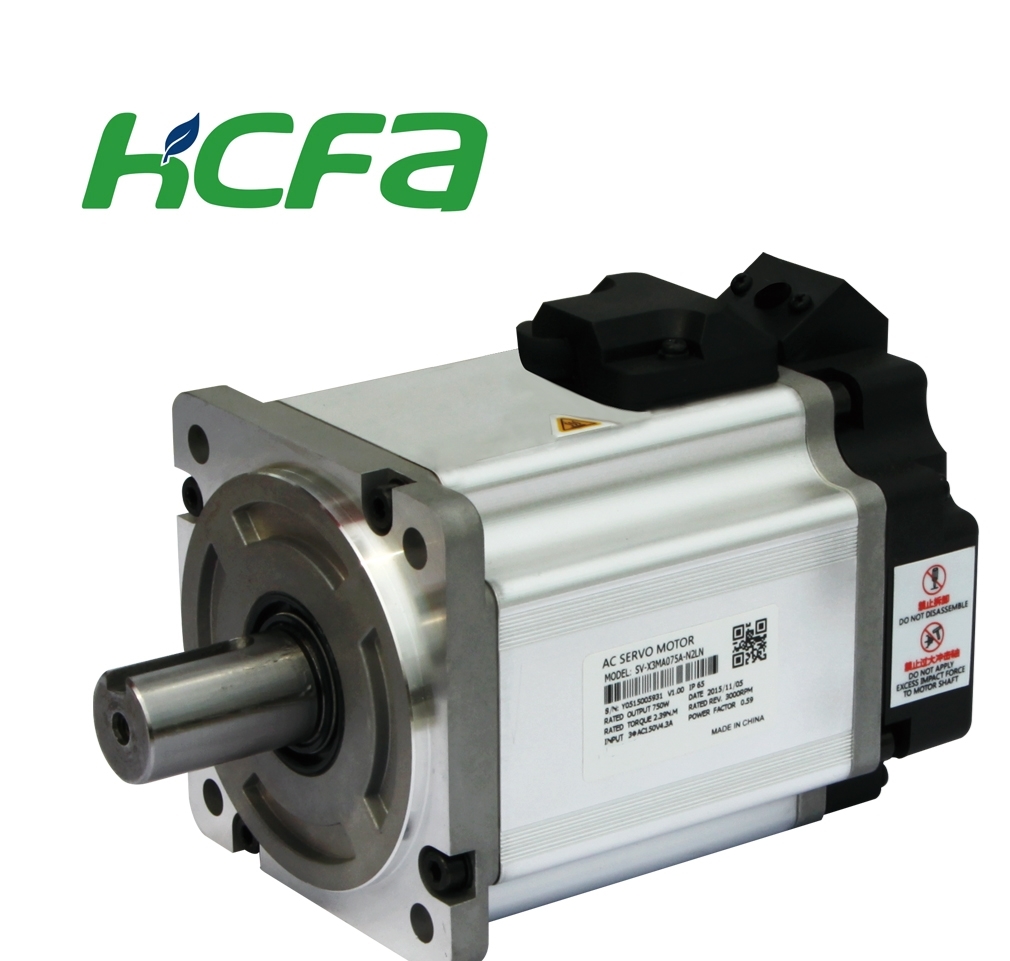	سروو موتور 0.75 کیلووات 3000 دور مدل SV-X2MH075A-N2LN