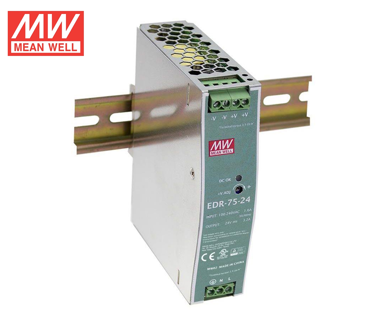 منبع تغذیه سوئیچینگ مدل EDR-75-24