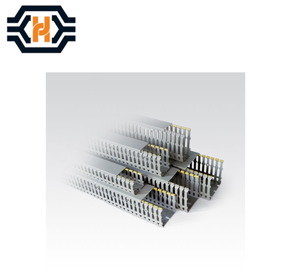 	داکت شیاردار صنعتی رعد سایز 80*60 مدل RWD80*60