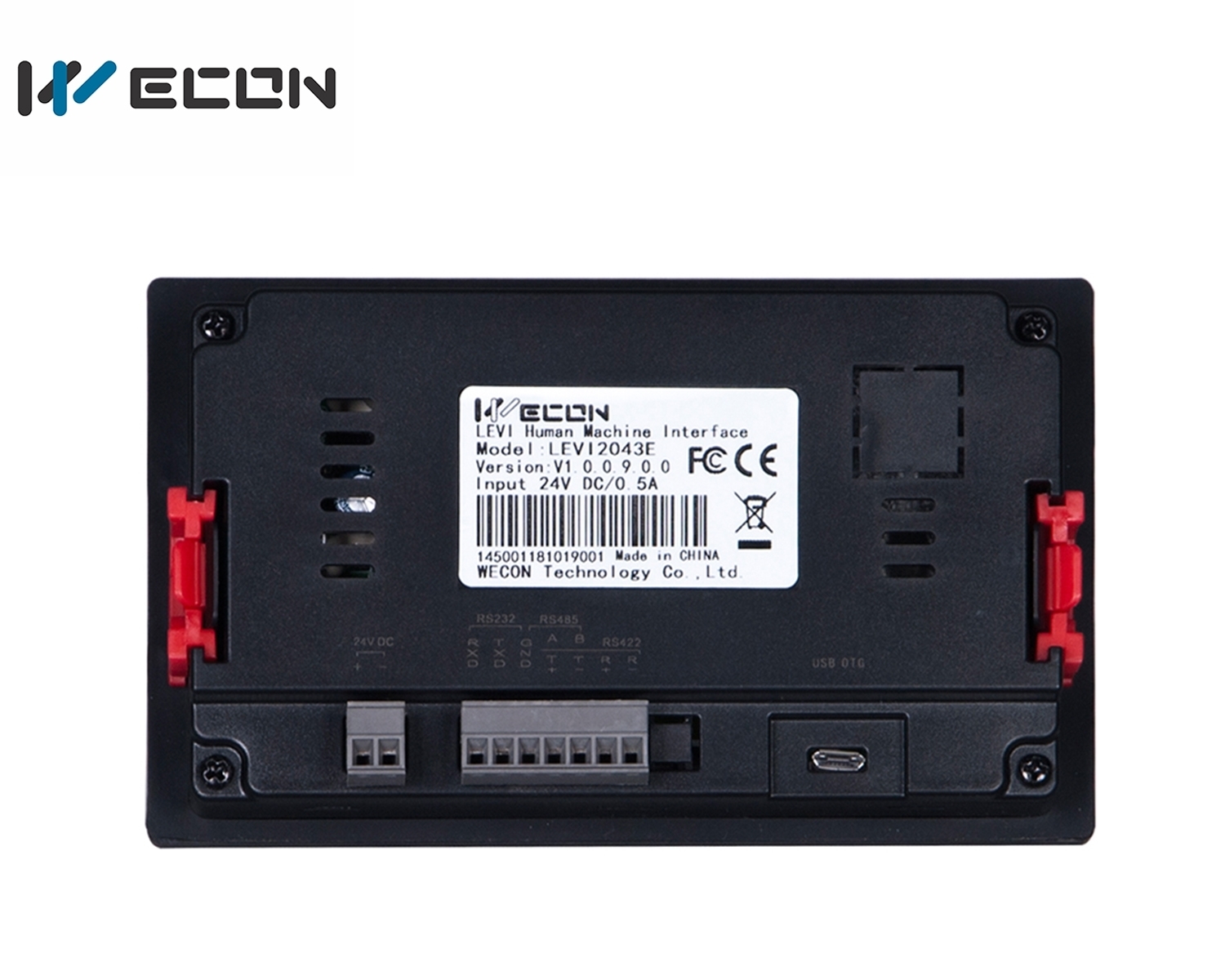 تاچ پنل (HMI) 4.3 اینچ مدل LEVI2043E