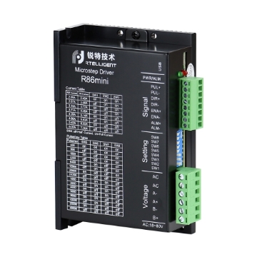تصویر  درایو استپ موتور حلقه باز 2 فاز 7.2 آمپر مدل R86mini