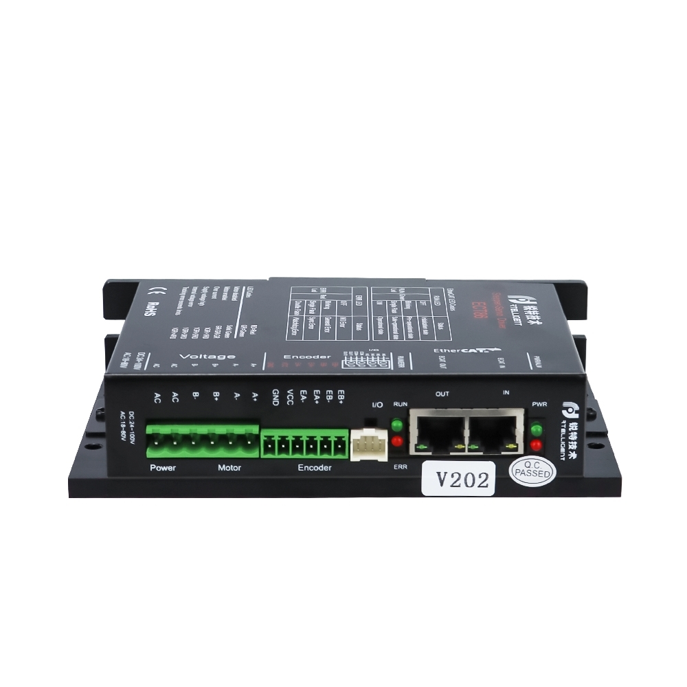 تصویر  درایو استپ موتور حلقه بسته 7.2 آمپر ECT86