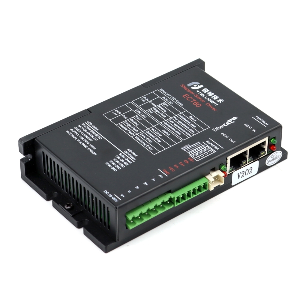 تصویر  درایو استپ موتور حلقه بسته 6.2 آمپر  مدل ECT60